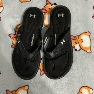 Memory foam under armour sandals
